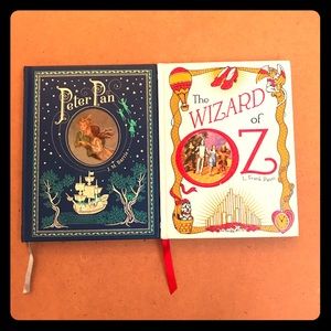 Wizard of Oz & Peter Pan (hardcover collectibles)